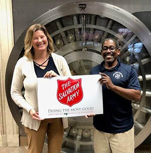 Salvation Army red kettle sponsor